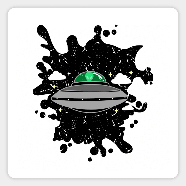 ALIENS Exist Magnet by SartorisArt1